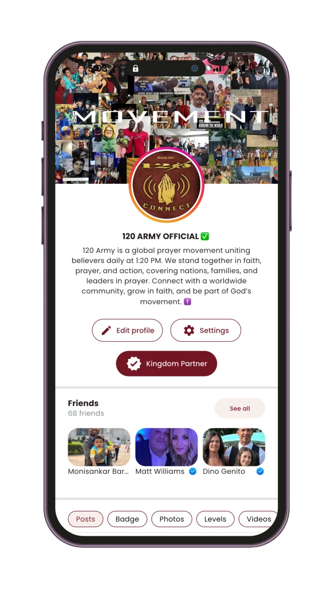 120 Army app screen