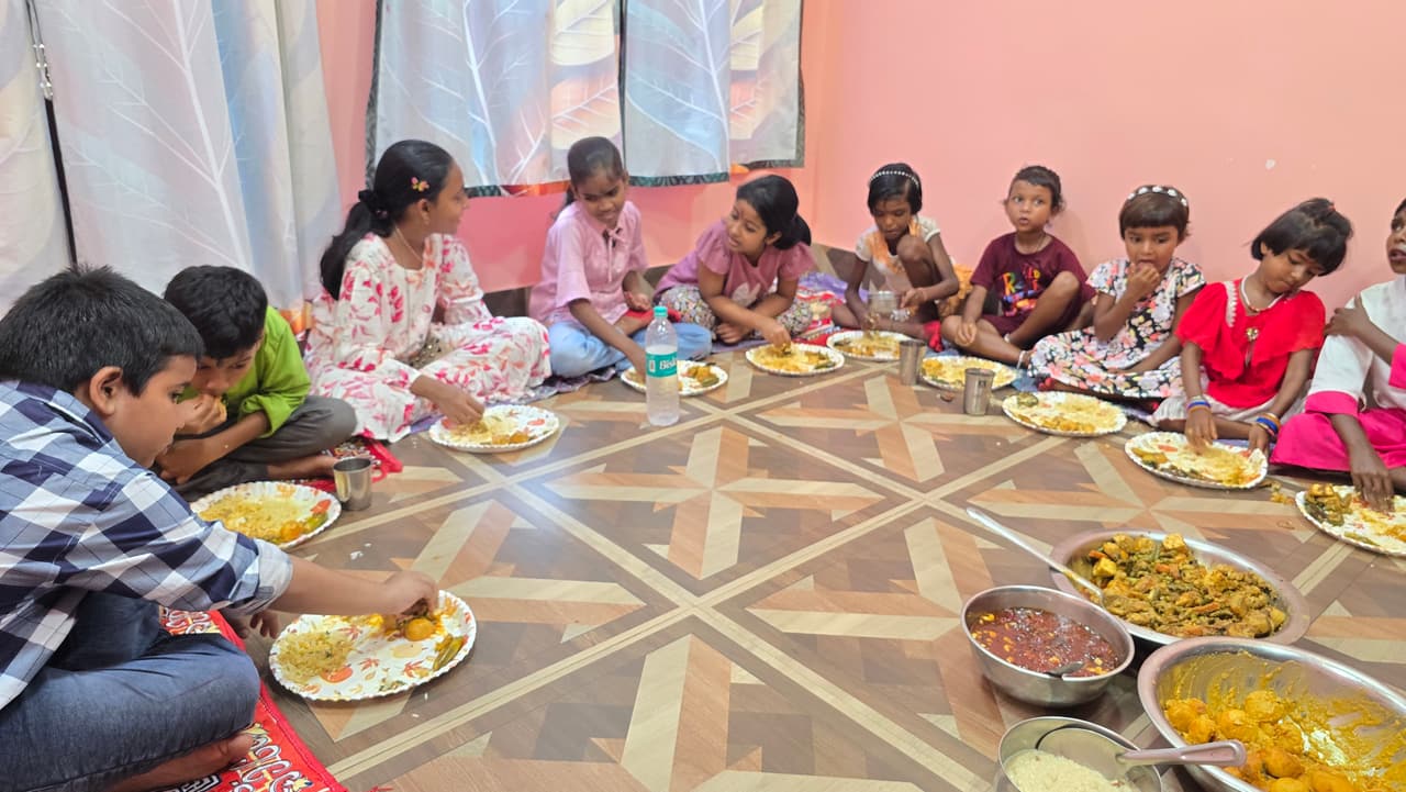 120 Army village and children support in India