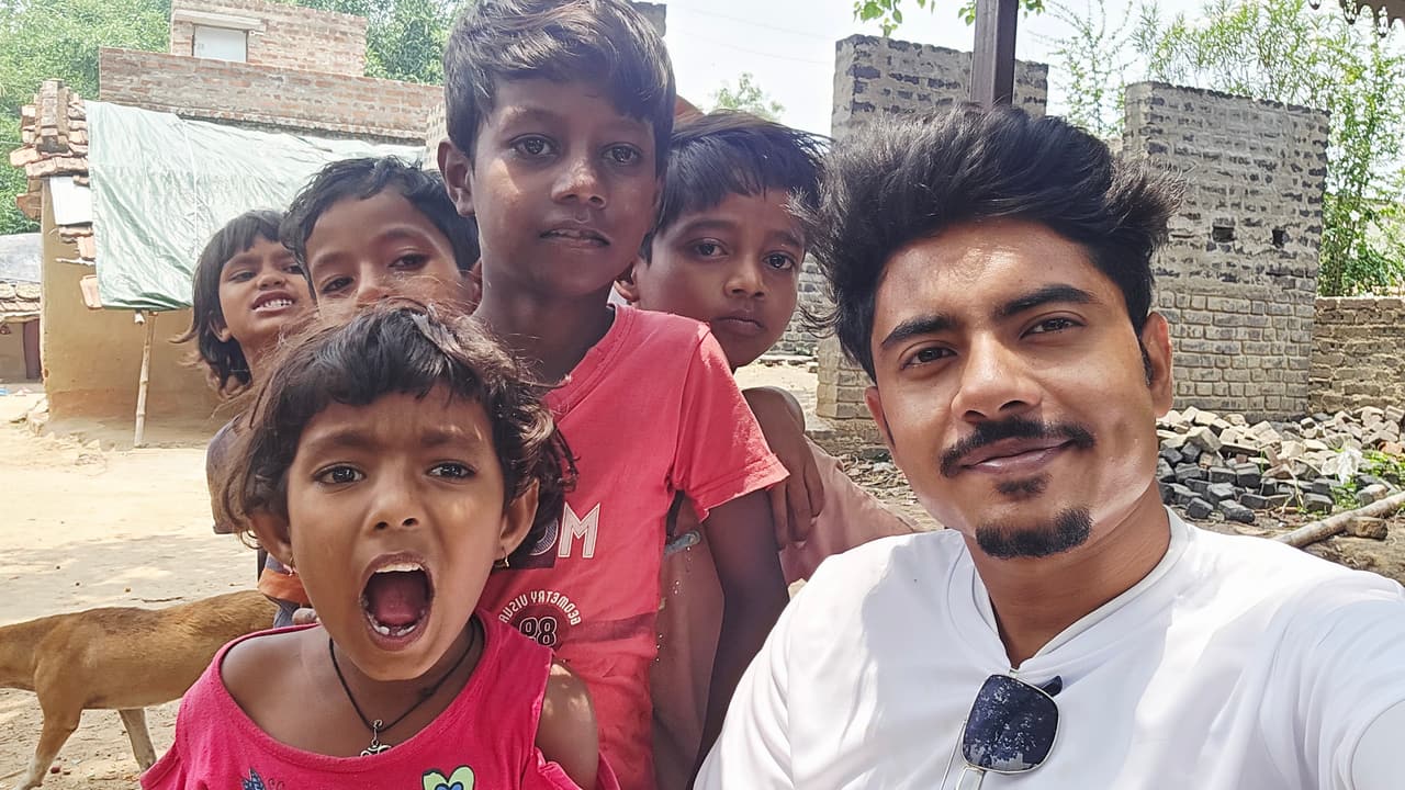 120 Army village and children support in India