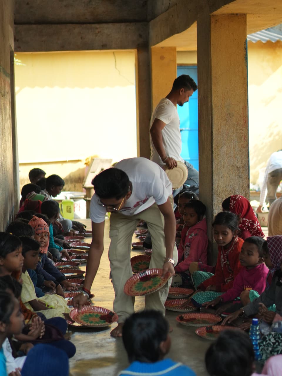 120 Army village and children support in India